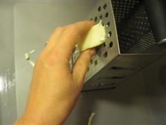 grate cheese