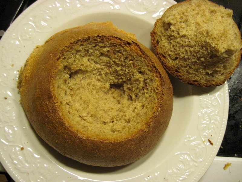 Whole Wheat Bread Bowls