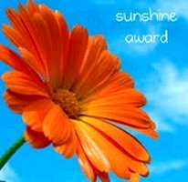 Blog Award: Sunshine Award