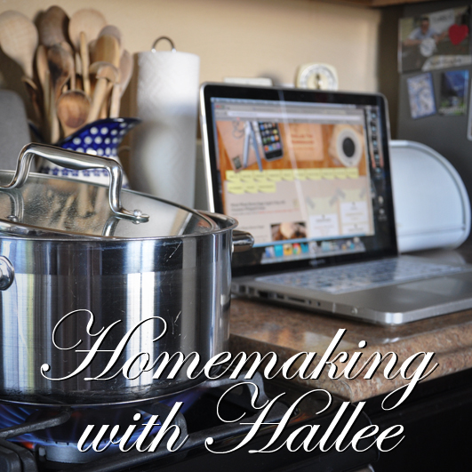 Homemaking with Hallee Announcement!