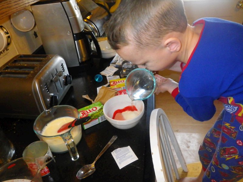 Christmas Jello Stars